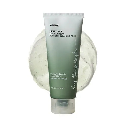 Anua heartleaf deep cleansing foam