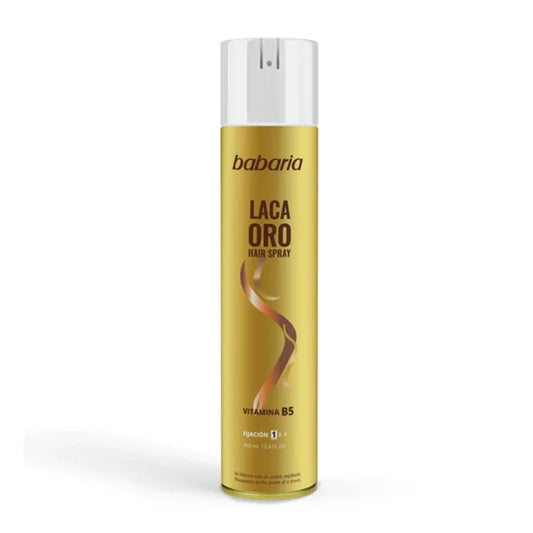 Babaria Gold Hair Spray 400ml
