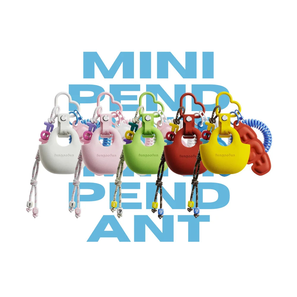 FUNGOOFUN Mini Gogo Bag Pendant - White