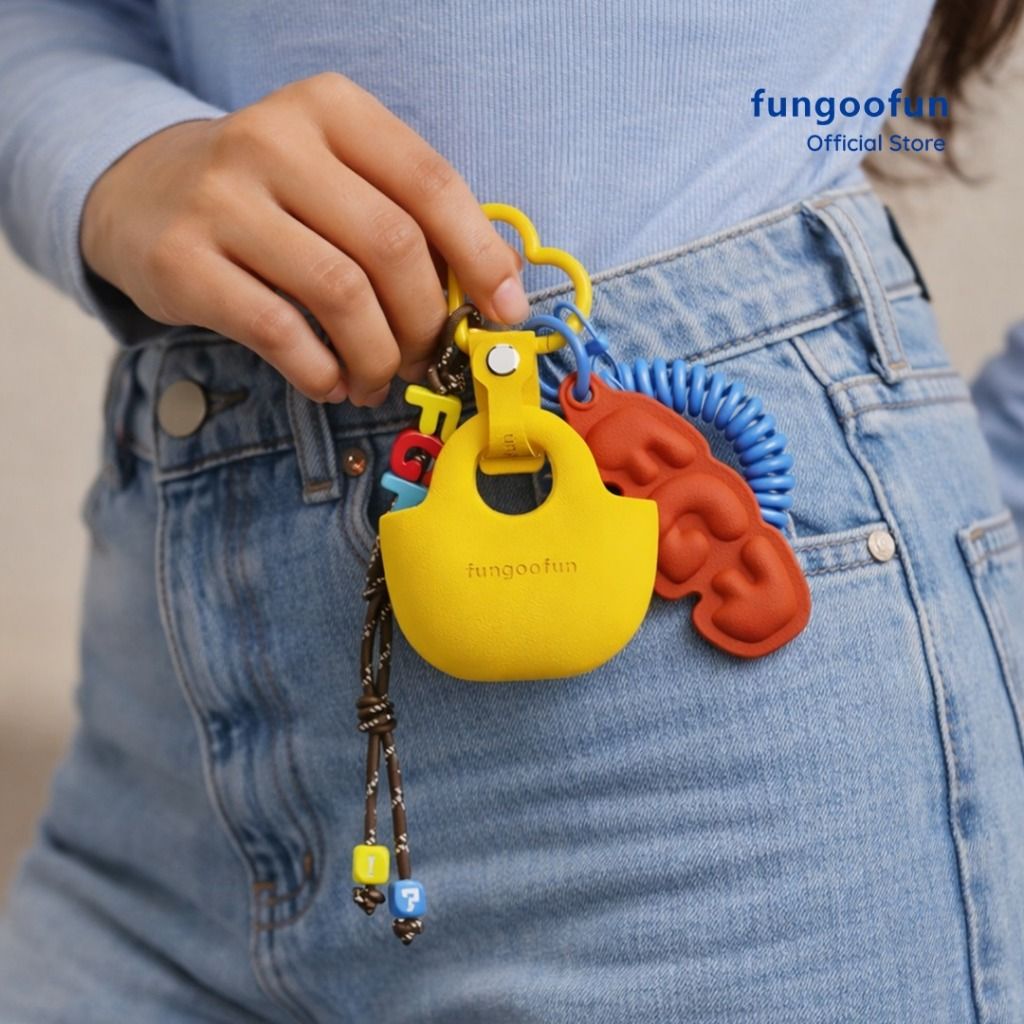 FUNGOOFUN Mini Gogo Bag Pendant - Red