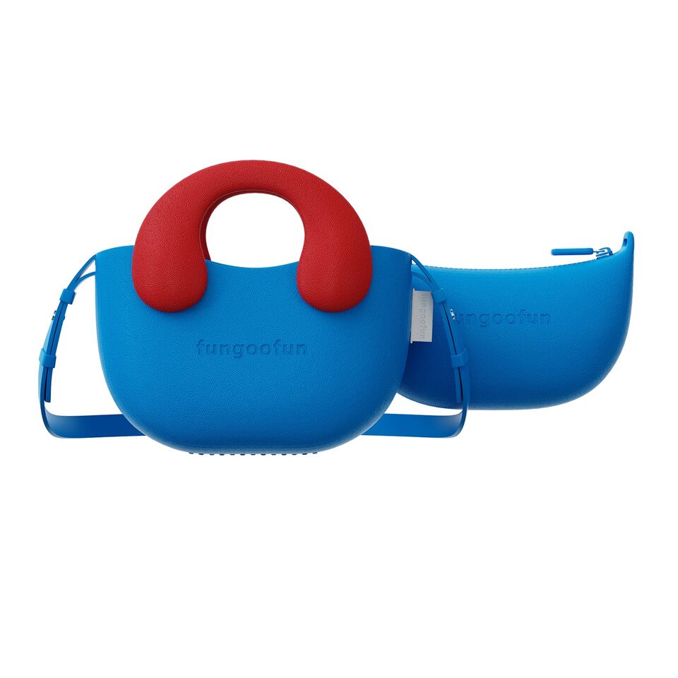 FUNGOOFUN Phone Bag with Inner Lining - Blue