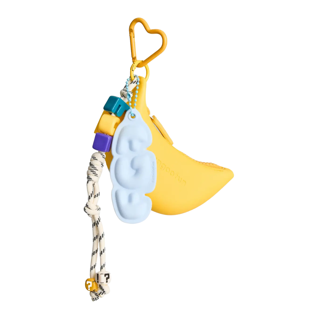 FUNGOOFUN Mini Banana Bag Pendant - Yellow