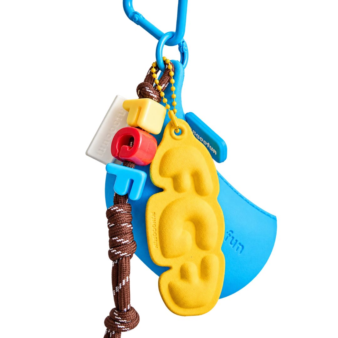 FUNGOOFUN Mini Banana Bag Pendant - Blue