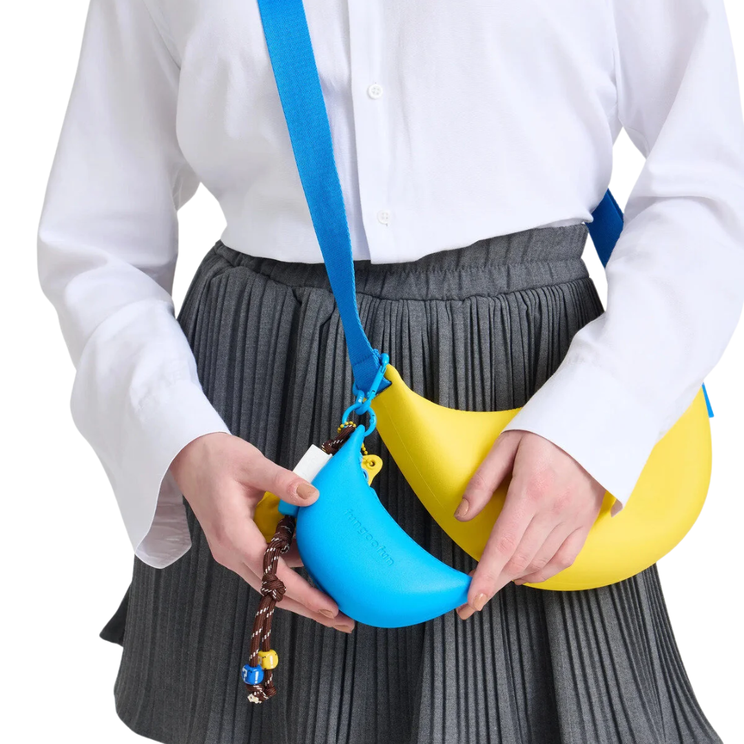 FUNGOOFUN Mini Banana Bag Pendant - Blue