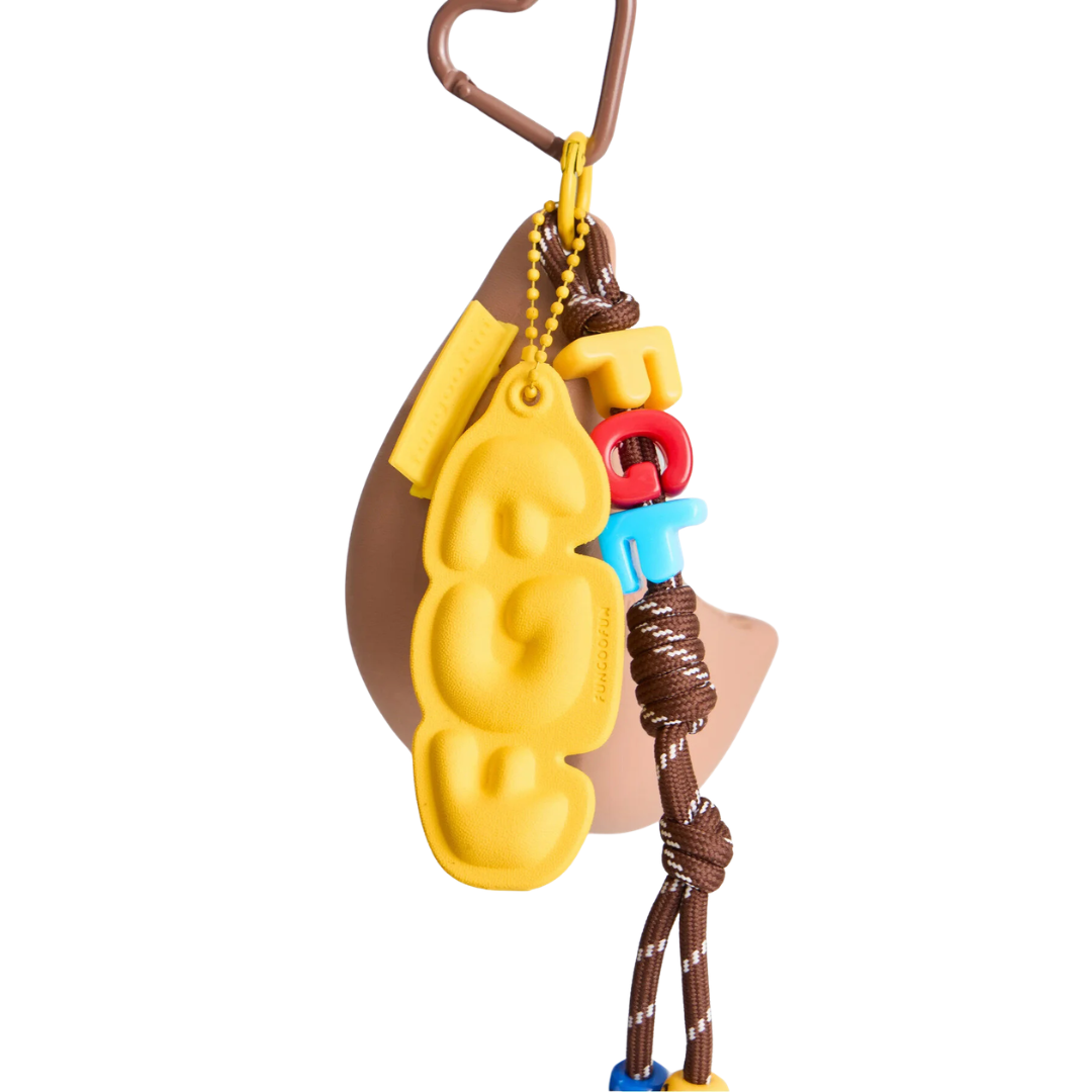 FUNGOOFUN Mini Banana Bag Pendant - Brown