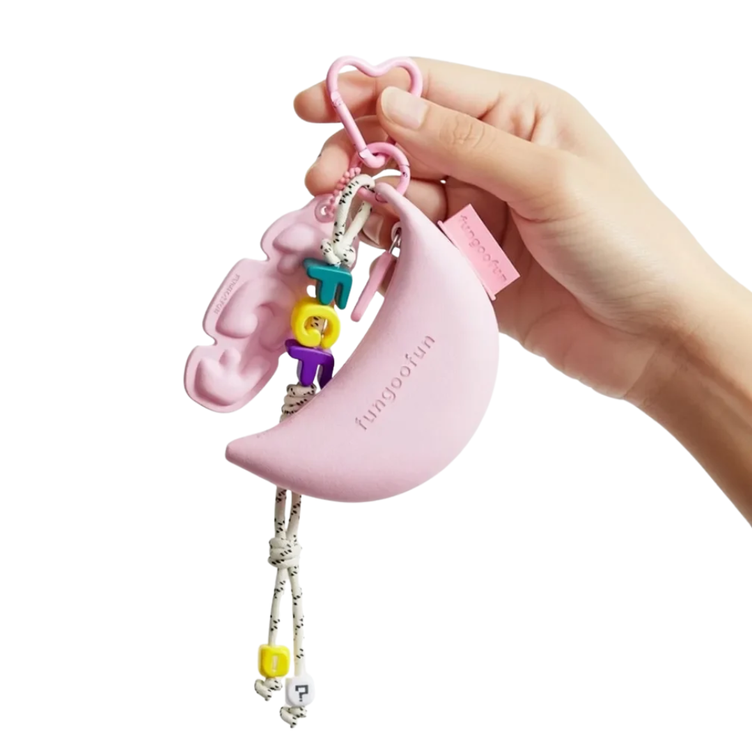 FUNGOOFUN Mini Banana Bag Pendant - Pink