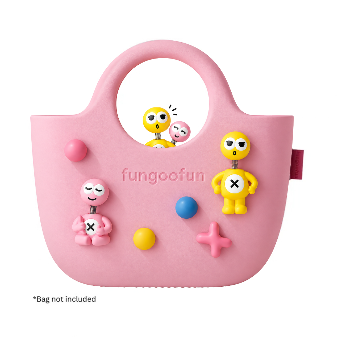 FUNGOOFUN Jibbitz Head Shaking Charms