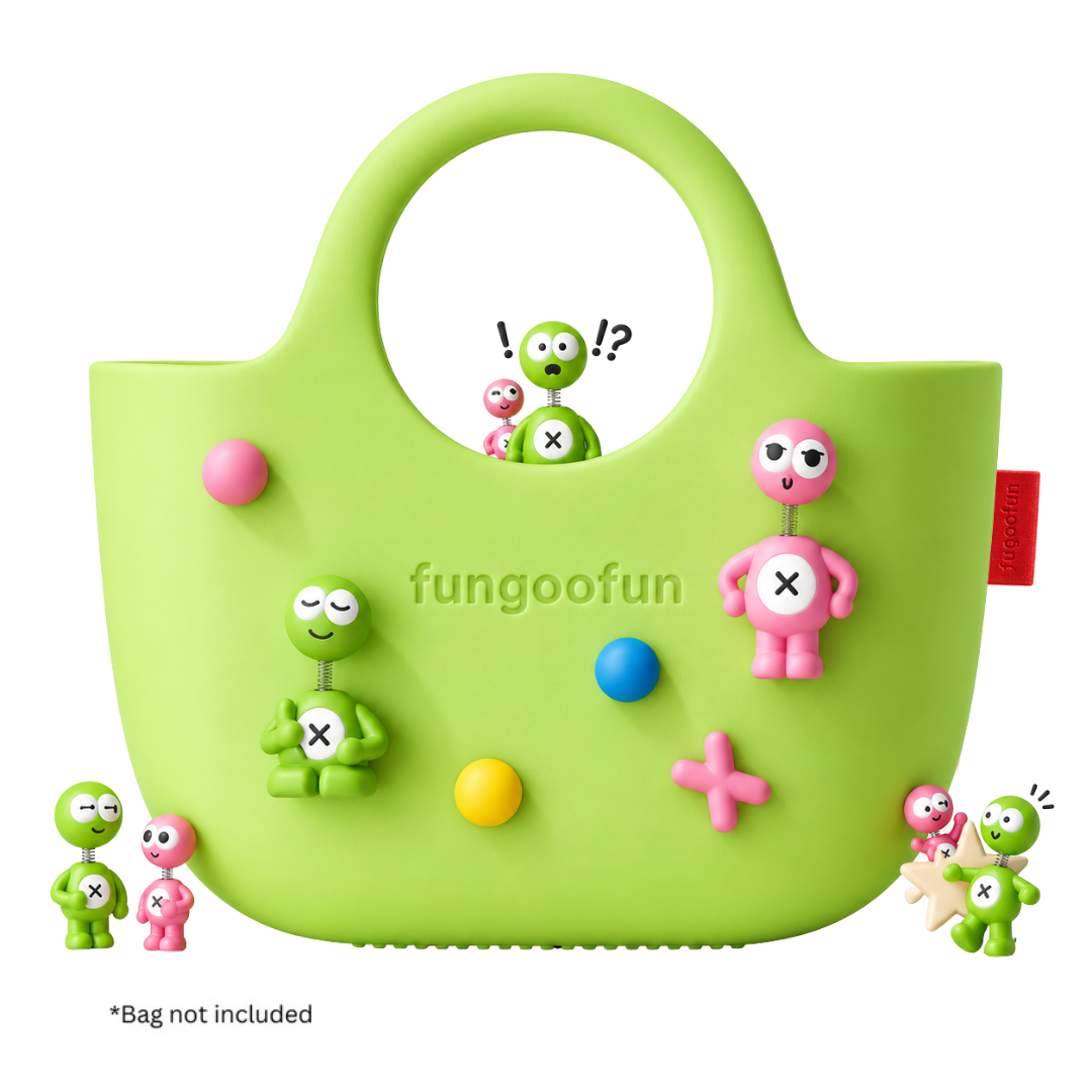 FUNGOOFUN Jibbitz Head Shaking Charms