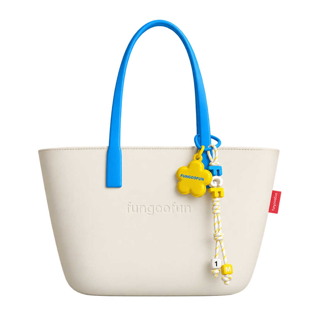 FUNGOOFUN Flower Bag Charm - Sunny Yellow