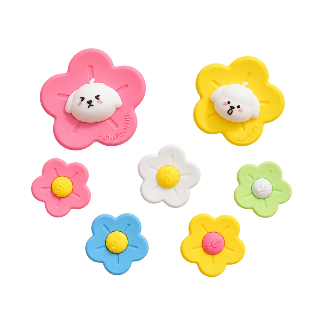 FUNGOOFUN Flower Puppy Charms