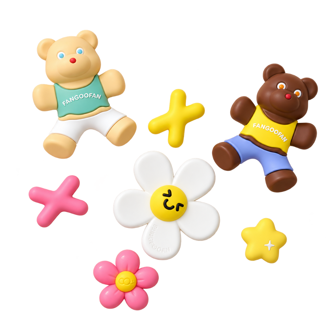FUNGOOFUN Picnic Bear Charms