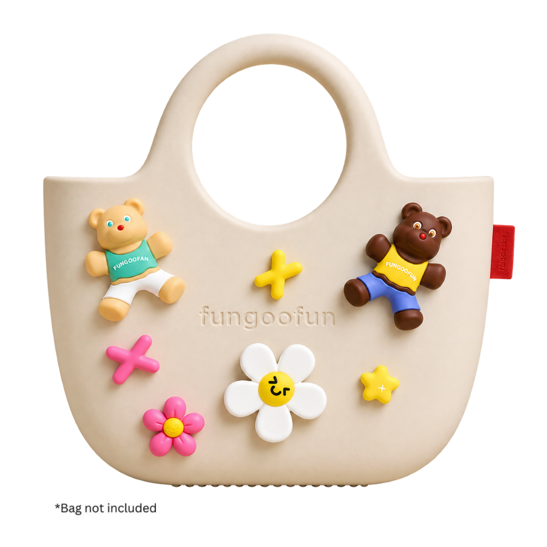 FUNGOOFUN Picnic Bear Charms