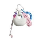 FUNGOOFUN Mini Gogo Bag Pendant - White