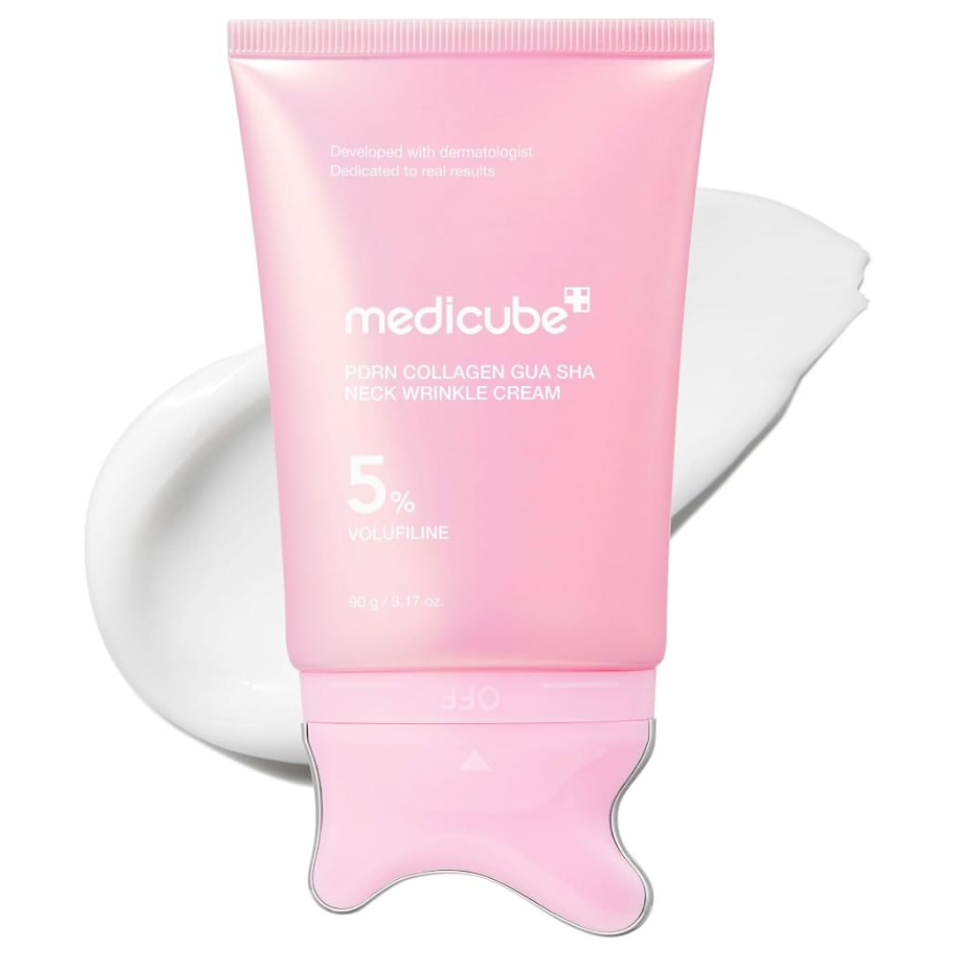 Medicube PDRN Collagen Gua Sha Neck Wrinkle Cream 90g