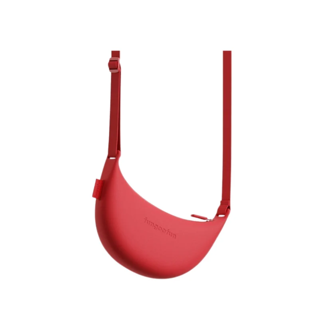 FUNGOOFUN Banana Crossbody Bag - Red