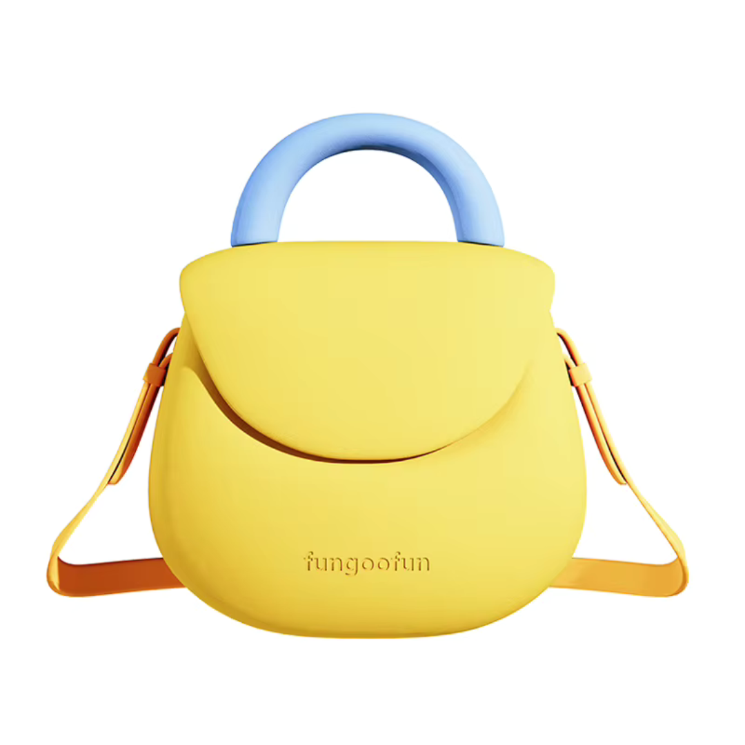 FUNGOOFUN Gourd Crossbody Bag - Yellow