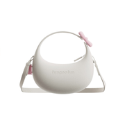FUNGOOFUN Donut Bow Bag - White
