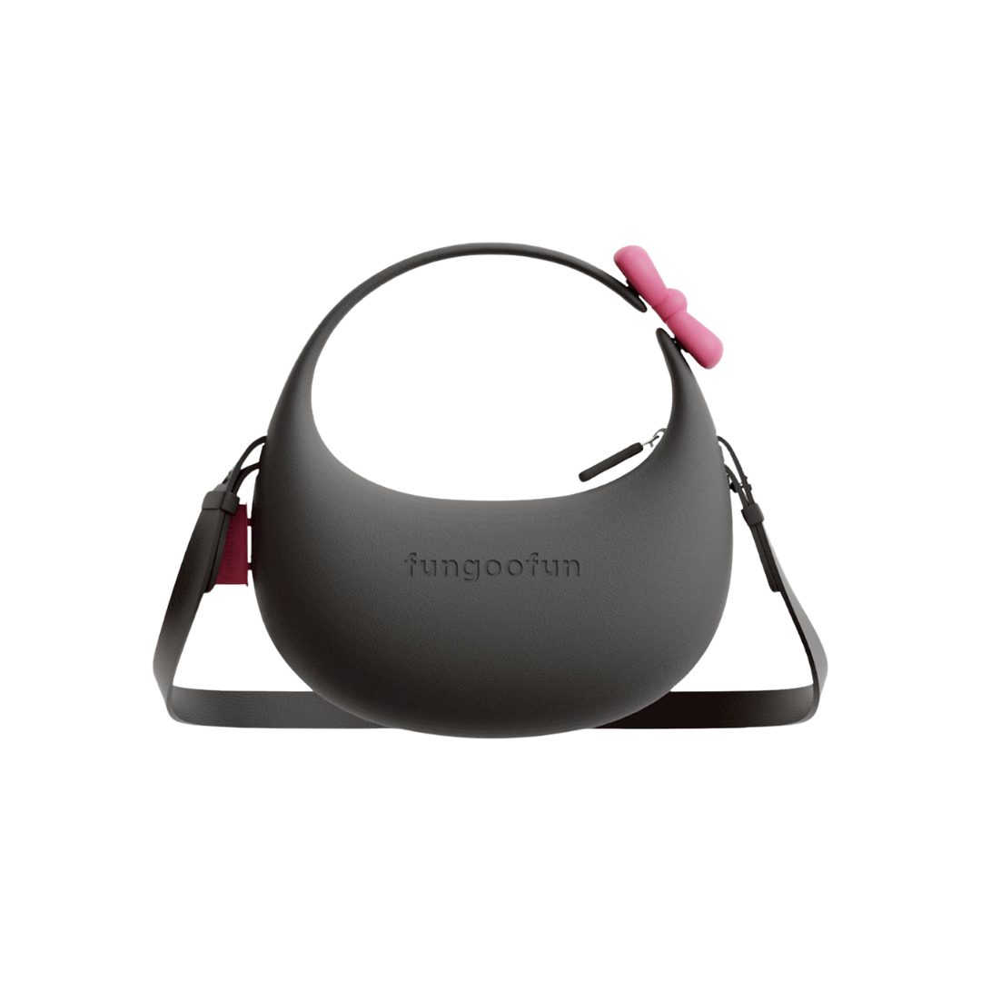 FUNGOOFUN Donut Bow Bag - Black