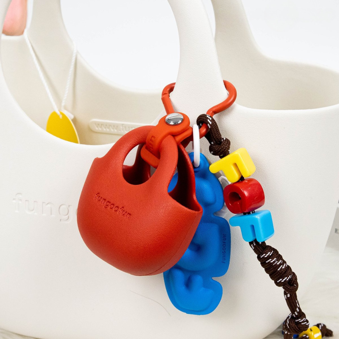 FUNGOOFUN Mini Gogo Bag Pendant - Red