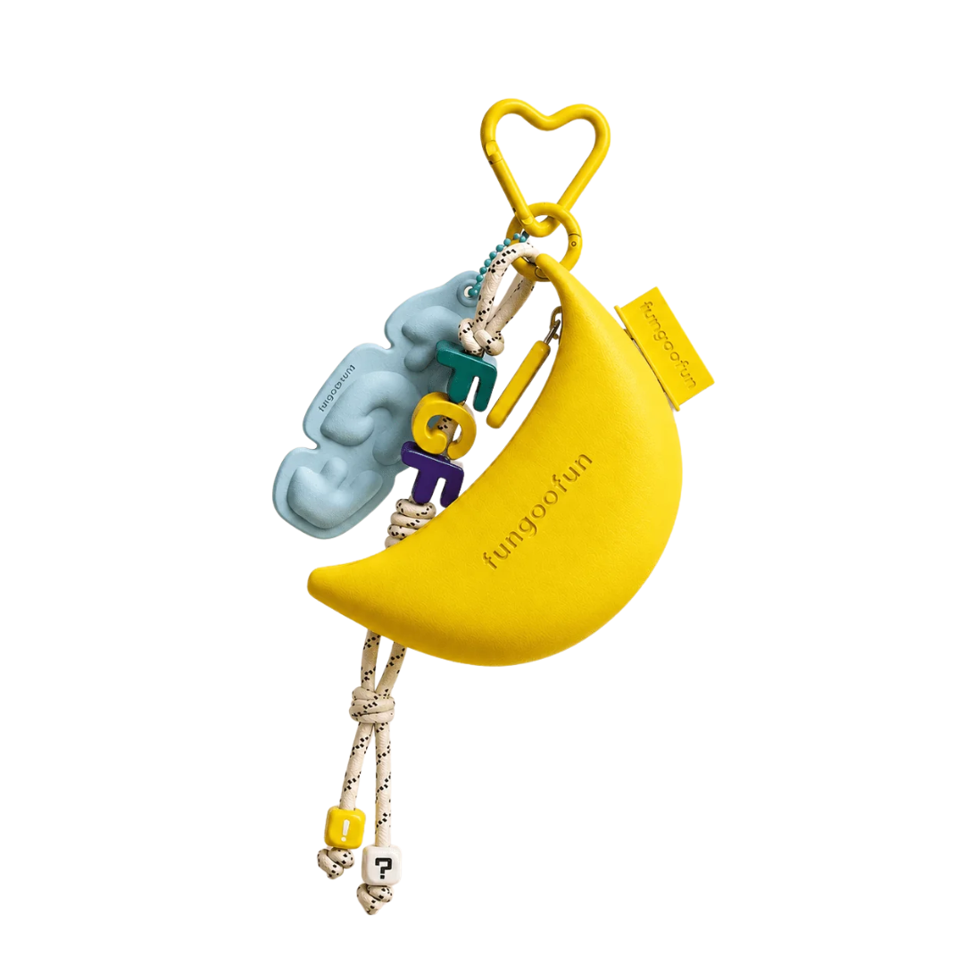 FUNGOOFUN Mini Banana Bag Pendant - Yellow