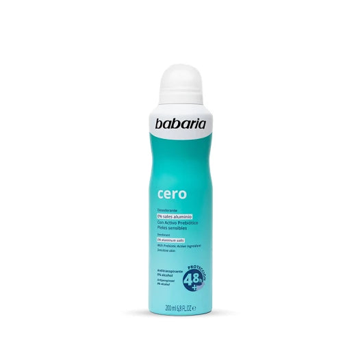 Babaria Zero Deodorant Spray For Women 200ml