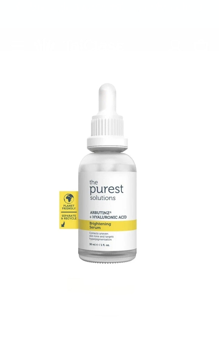 The purest solutions (arbutin 2%+hyaluronic acid) brightening serum 30 ml