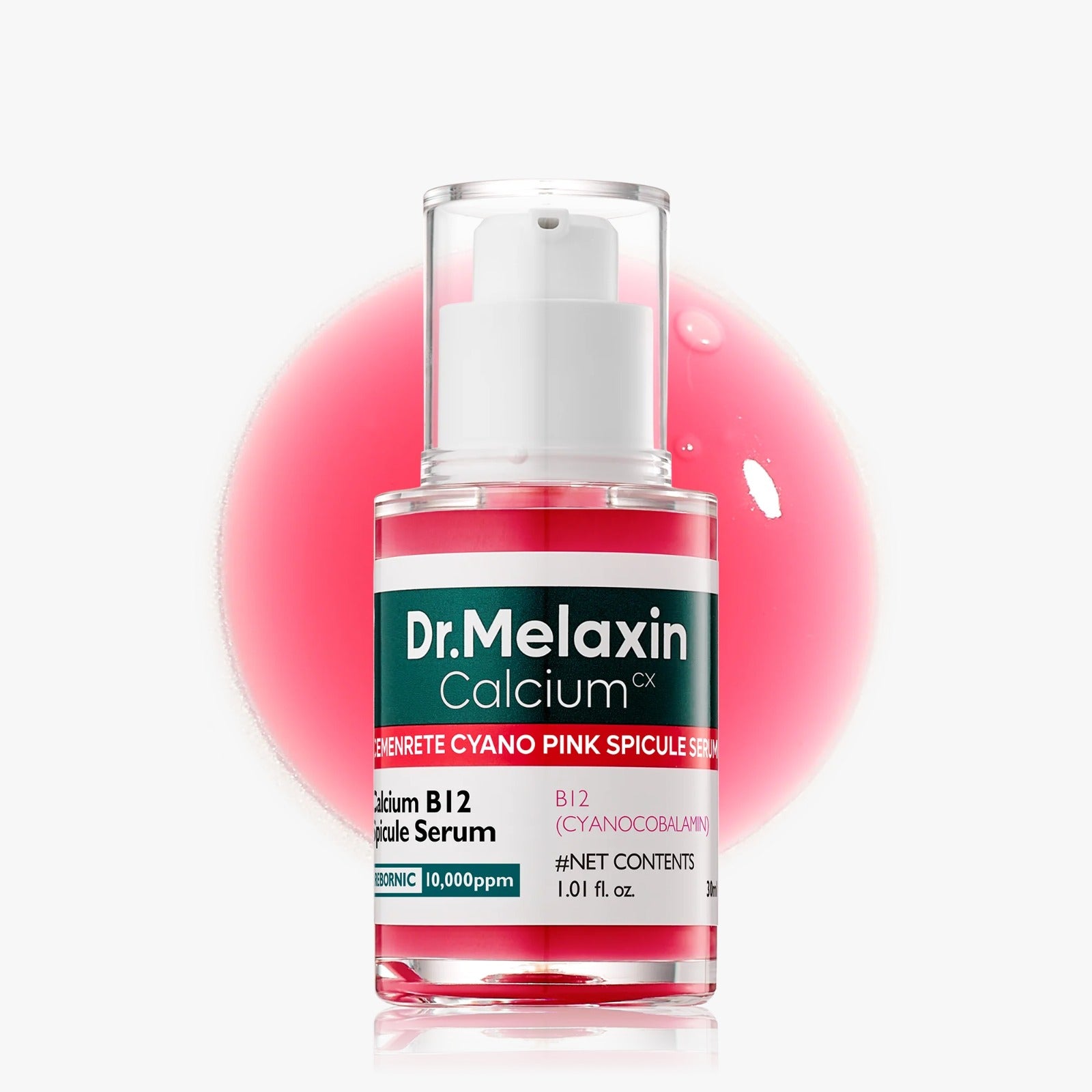 Dr.Melaxin Cyano Pink Spicule Serum with Vitamin B12, 1.01 fl.oz
