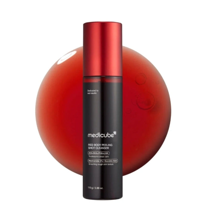 MEDICUBE Red body peeling shot cleanser