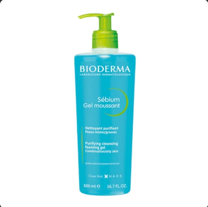 Bioderma Sebium Gel Moussant Oily Acne Skin Cleaning 200 ml