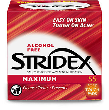 Stridex Maximum 2% Salicylic Acid pads