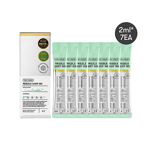 VT Cosmetics, Reedle Shot 100, 7 Count, 2 ml Each